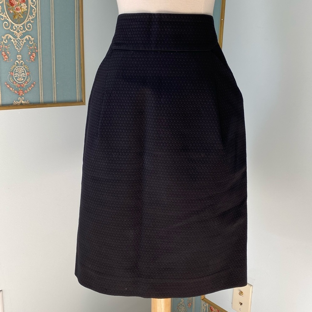 Black Moschino skirt with pockets
